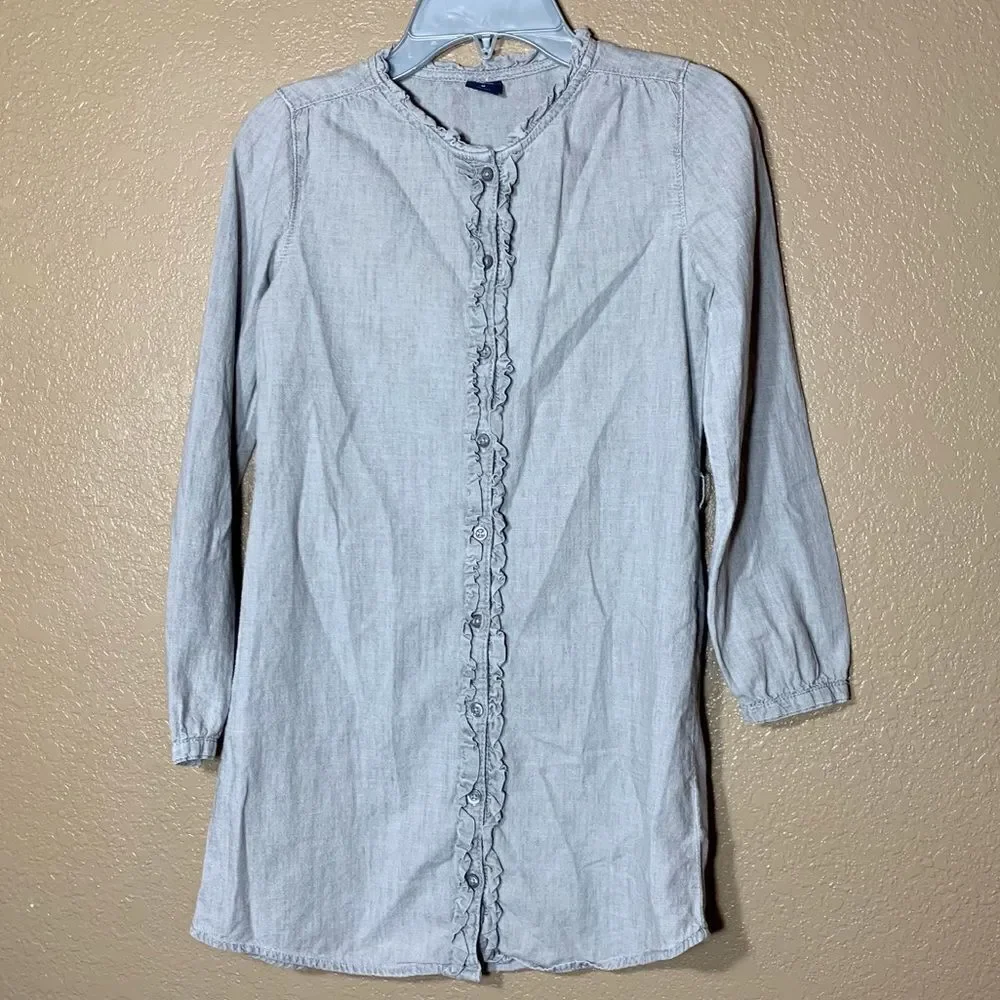 Gap girls light gray dress‎